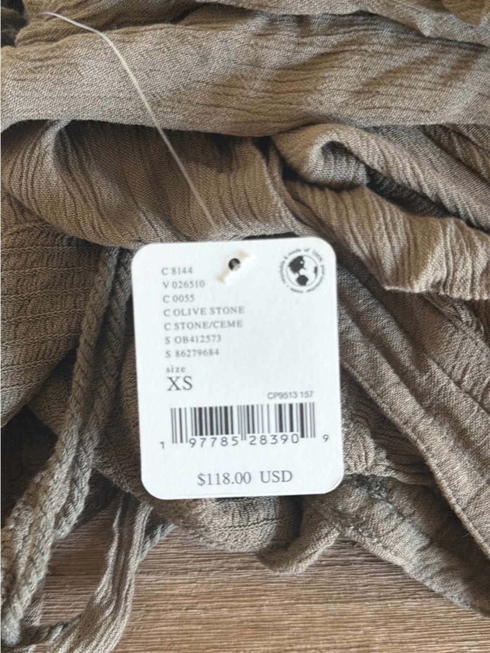 Free People Strappy Open-Back Maxi Dress in Taupe - Picture 3 of 4